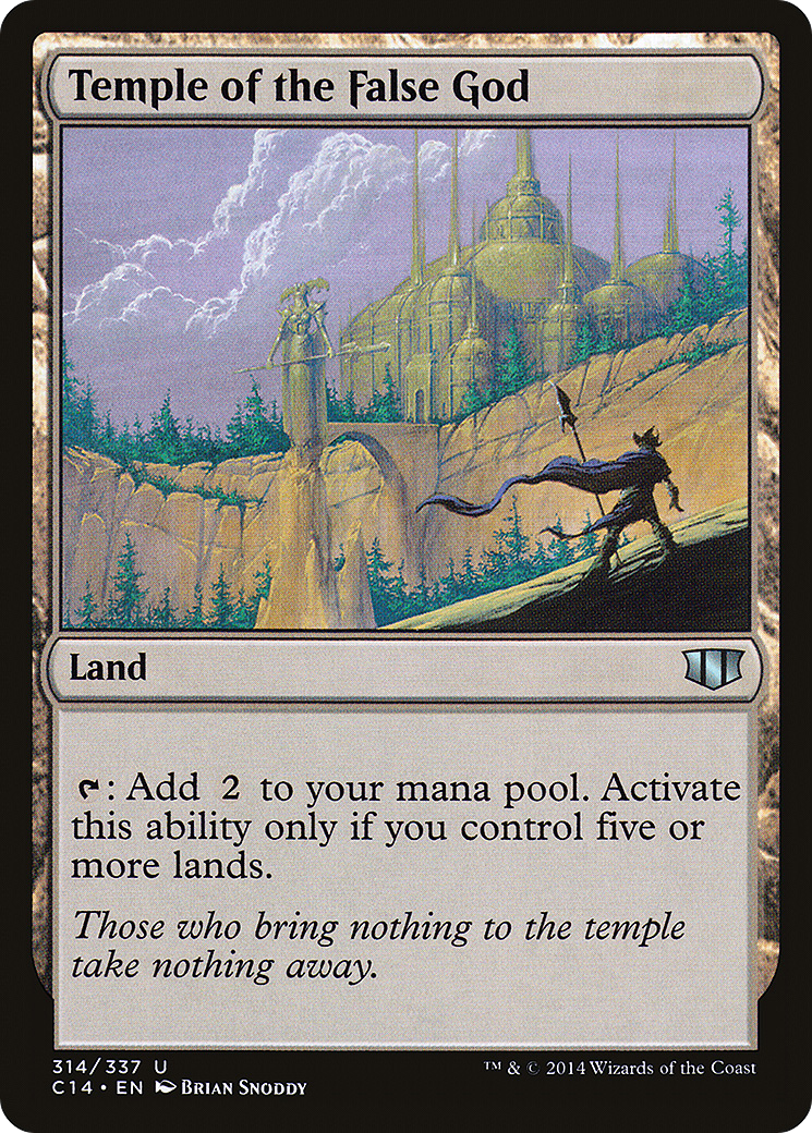 Temple of the False God (C14-314) - Commander 2014