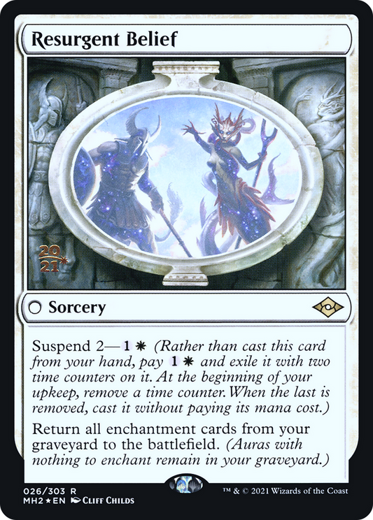 Resurgent Belief (PRE-26S) - Modern Horizons 2 Promos Foil