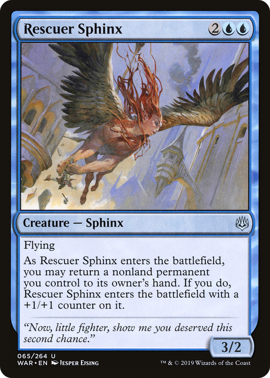 Rescuer Sphinx (WAR-065) - War of the Spark