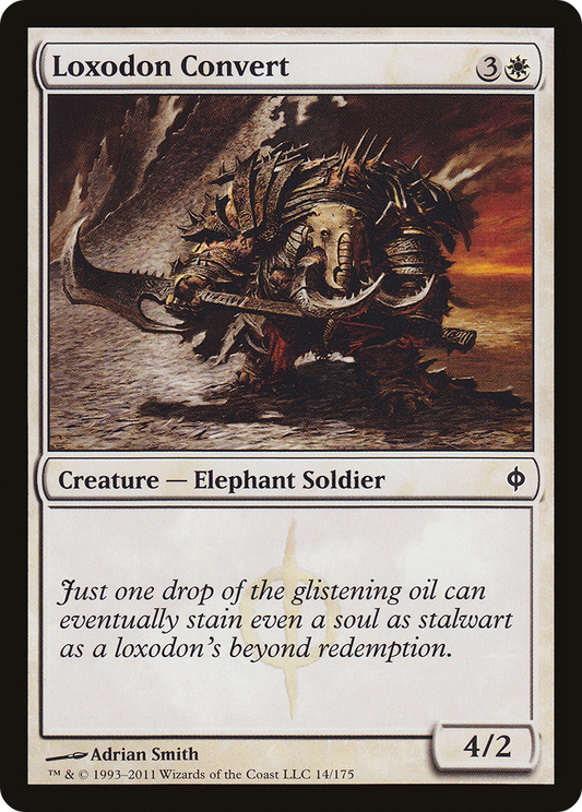 Loxodon Convert (NPH-014) - New Phyrexia Foil