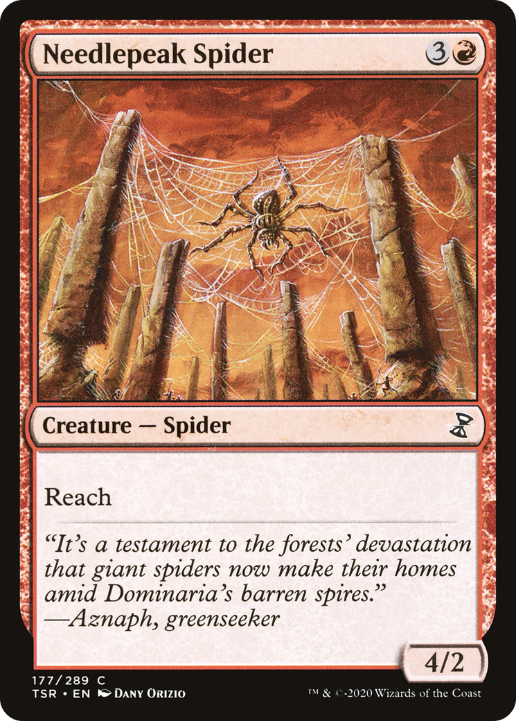 Needlepeak Spider (TSR-177) - Time Spiral Remastered Foil