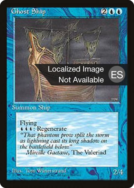 Ghost Ship (4BB-075) - Fourth Edition Foreign Black Border