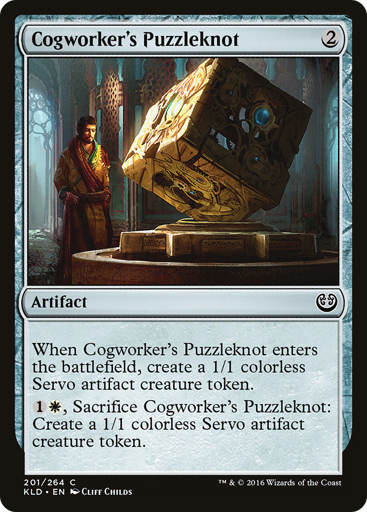 Cogworker's Puzzleknot  (KLD-201) - Kaladesh Foil