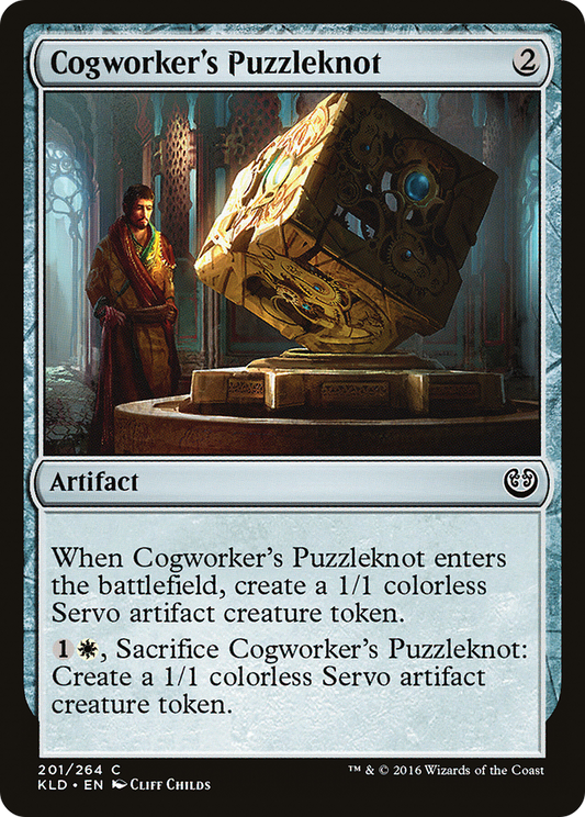Cogworker's Puzzleknot  (KLD-201) - Kaladesh Foil
