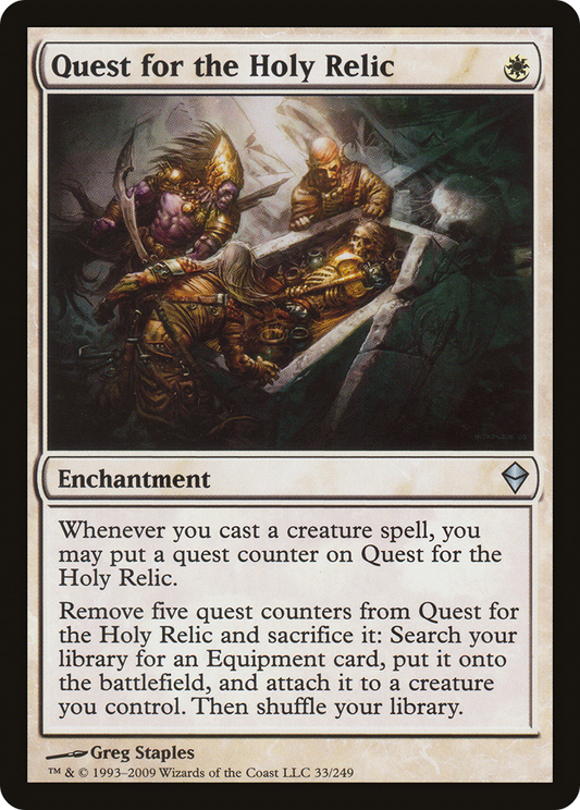 Quest for the Holy Relic (ZEN-033) - Zendikar Foil