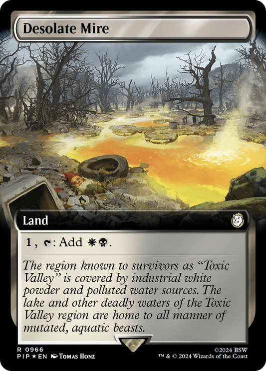 Desolate Mire (PIP-966) - Fallout: (Extended Art) Foil