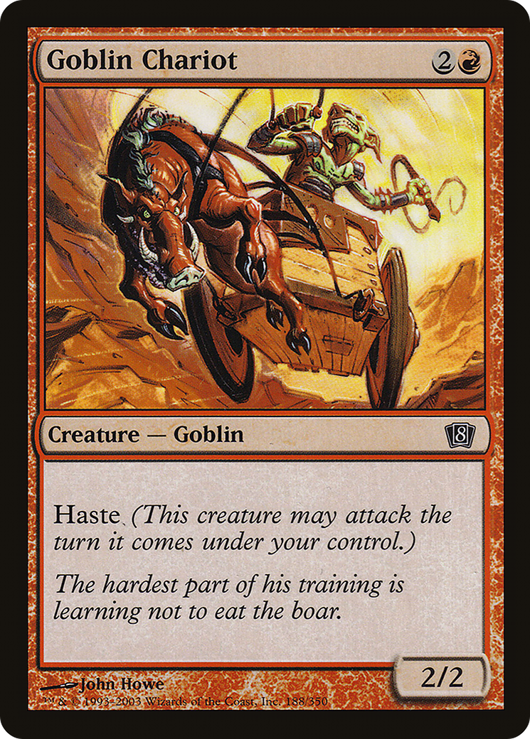 Goblin Chariot (8ED-188★) - Eighth Edition Foil