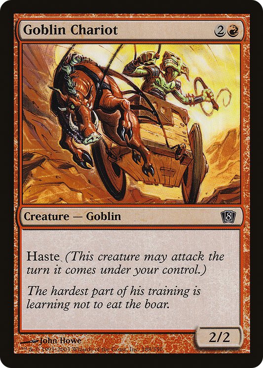 Goblin Chariot (8ED-188★) - Eighth Edition Foil