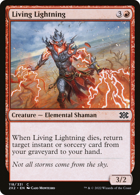 Living Lightning (2X2-118) - Double Masters 2022 Foil