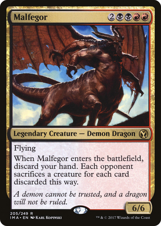 Malfegor (IMA-205) - Iconic Masters