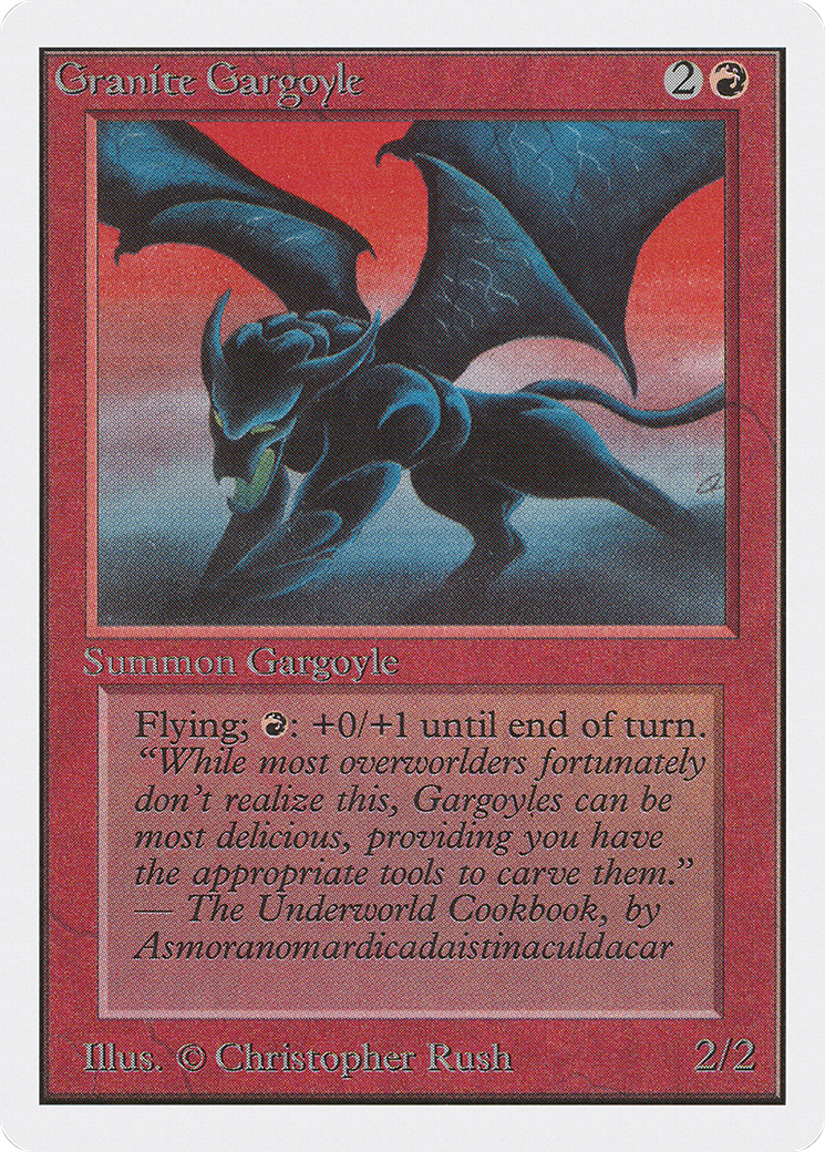 Granite Gargoyle (2ED-156) - Unlimited Edition