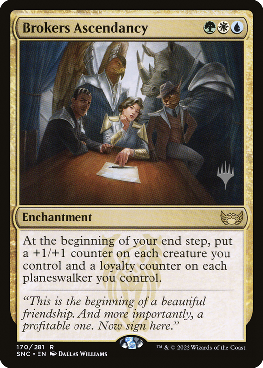 Brokers Ascendancy (PPSNC-170) - Streets of New Capenna Promos (Promo Pack)