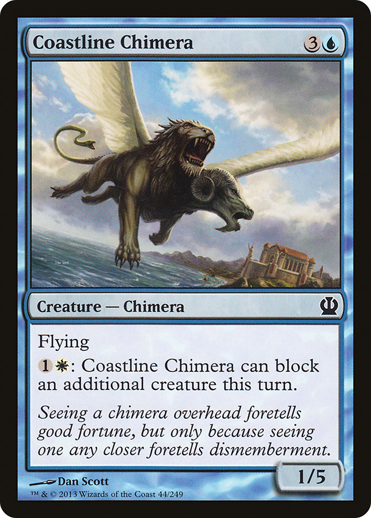 Coastline Chimera (THS-044) - Theros Foil