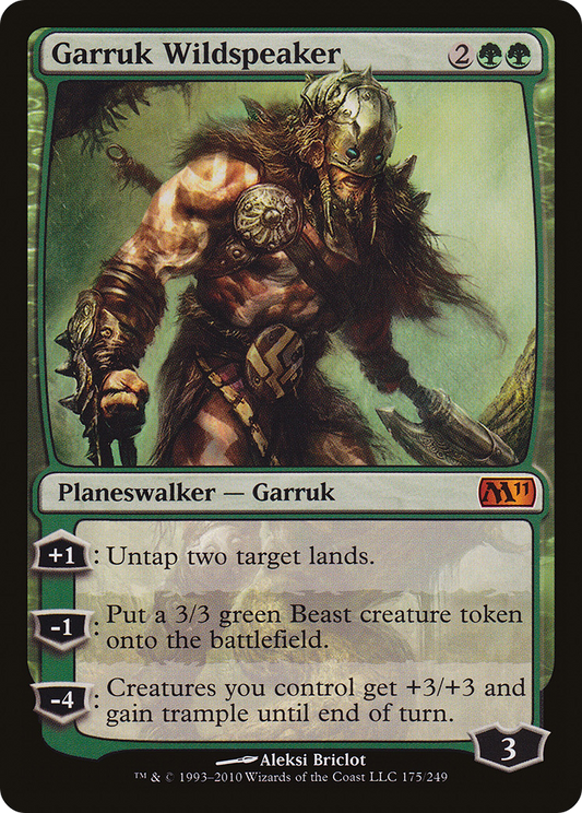 Garruk Wildspeaker (M11-175) - Magic 2011 Foil