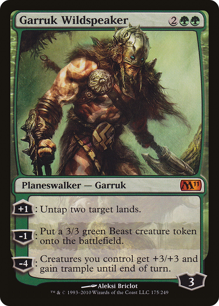 Garruk Wildspeaker (M11-175) - Magic 2011