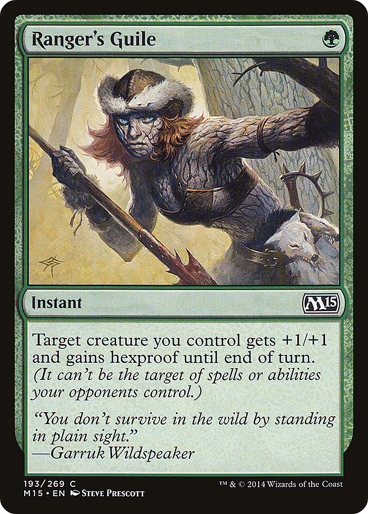 Ranger's Guile (M15-193) - Magic 2015 Foil