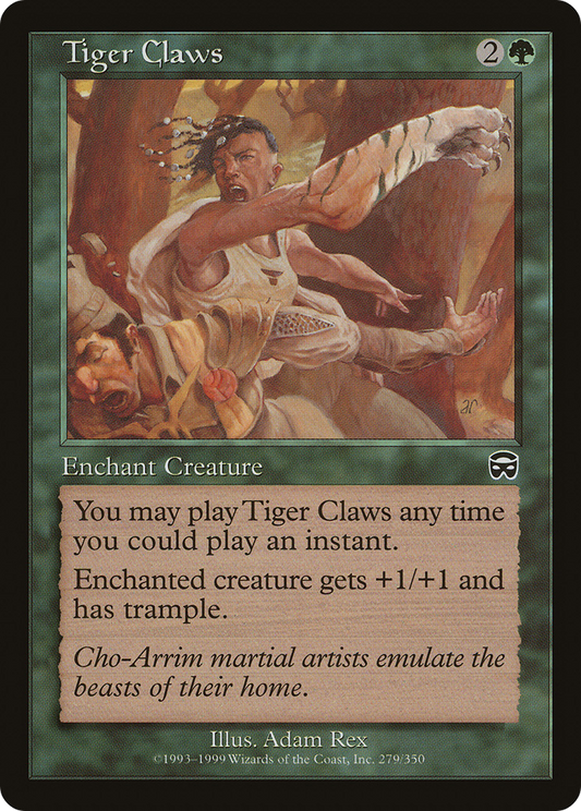 Tiger Claws (MMQ-279) - Mercadian Masques