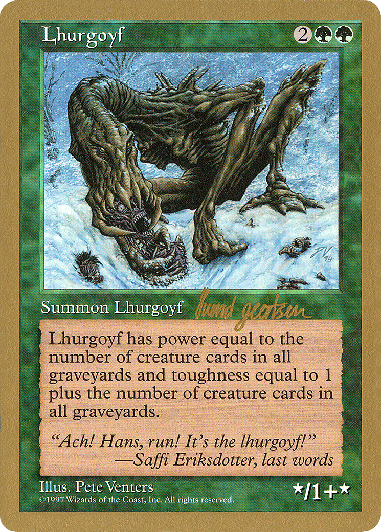 Lhurgoyf (WC97-SG309) - World Championship Decks 1997