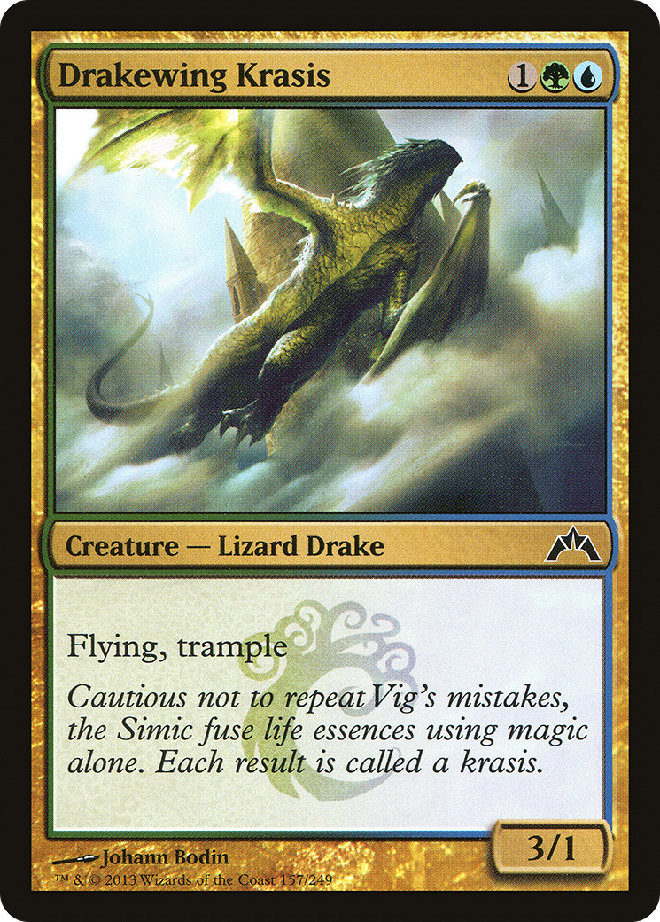 Drakewing Krasis (GTC-157) - Gatecrash Foil