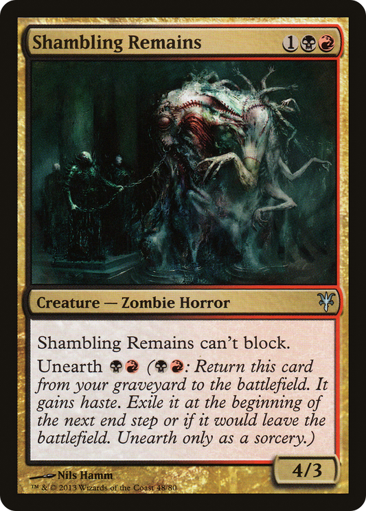 Shambling Remains (DDK-048) - Duel Decks: Sorin vs. Tibalt