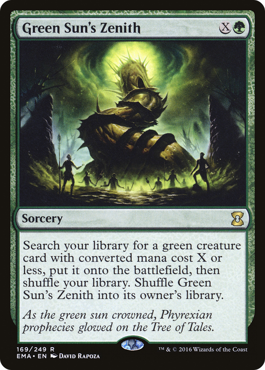 Green Sun's Zenith (EMA-169) - Eternal Masters