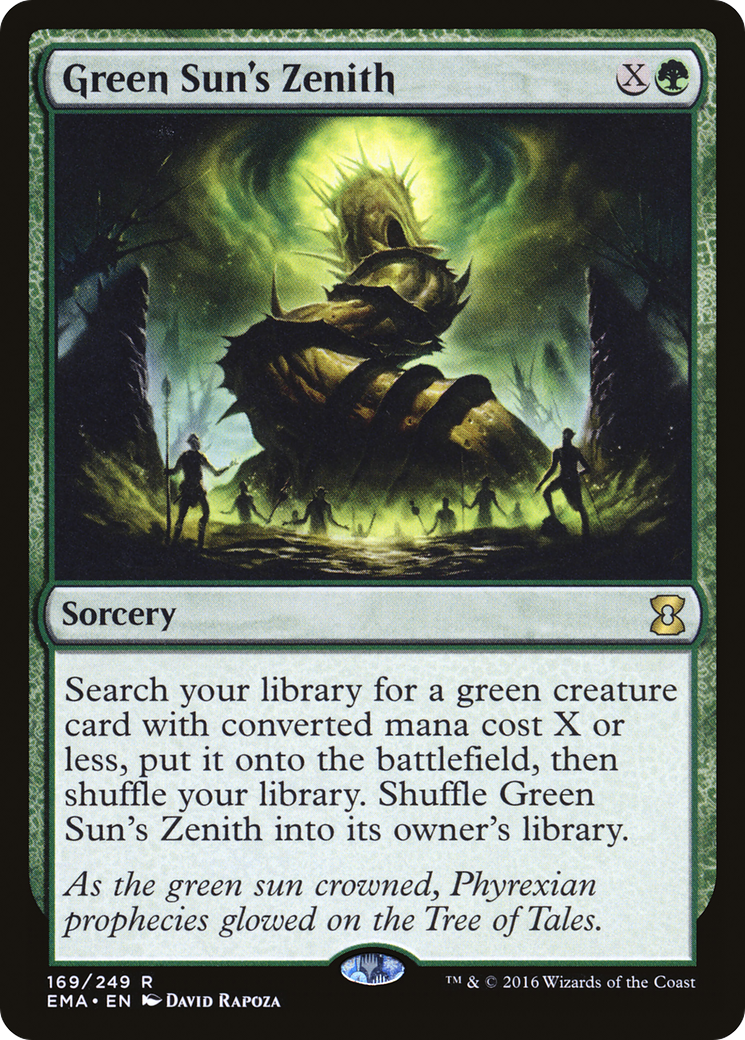 Green Sun's Zenith (EMA-169) - Eternal Masters Foil