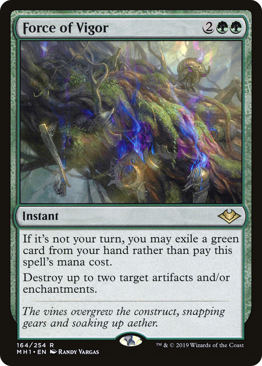 Force of Vigor (MH1-164) - Modern Horizons Foil