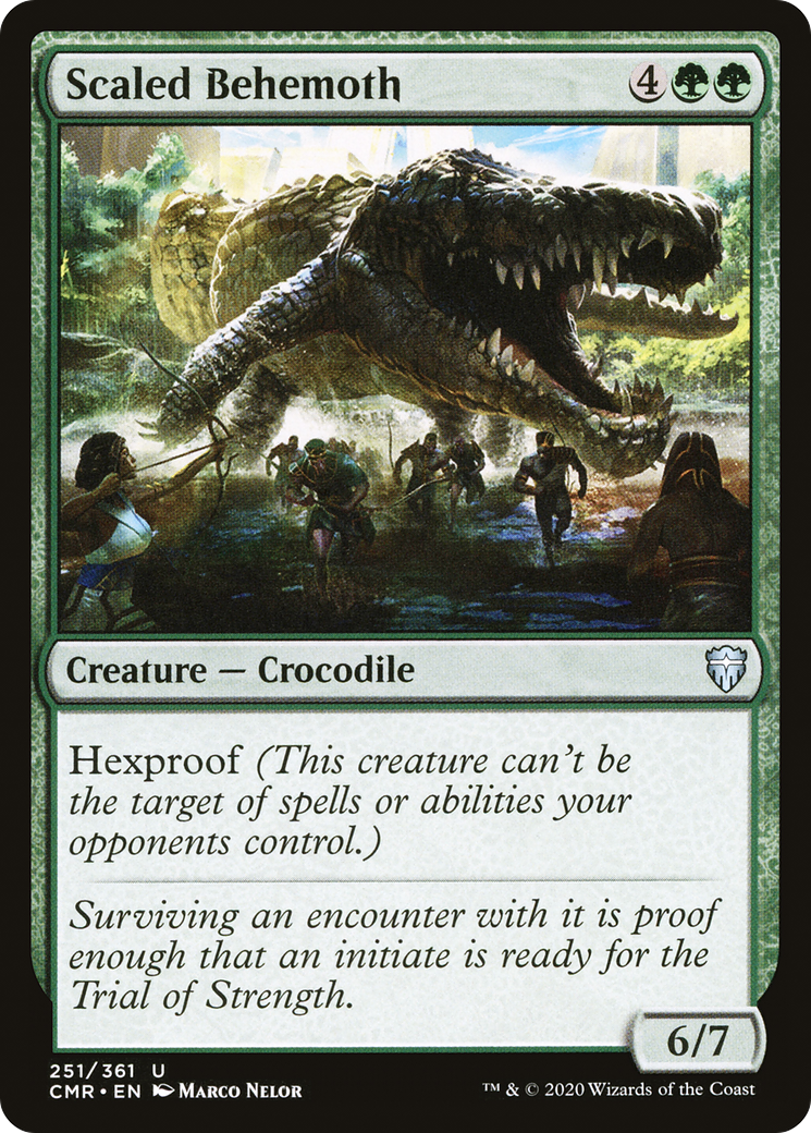 Scaled Behemoth (CMR-251) - Commander Legends