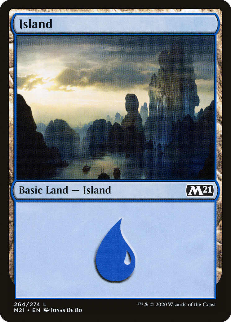 Island (M21-264) - Core Set 2021