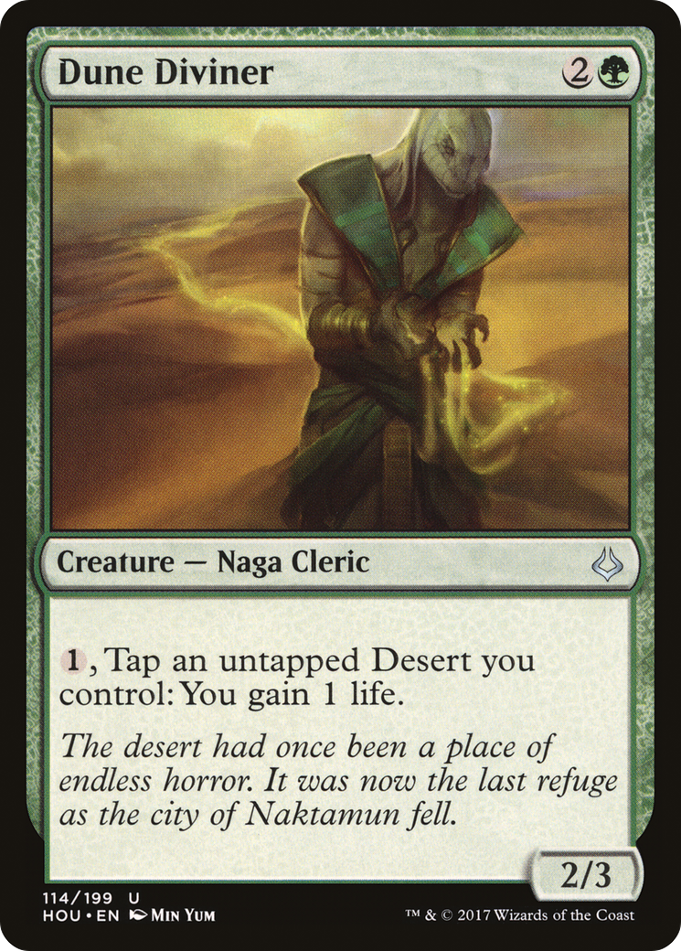 Dune Diviner (HOU-114) - Hour of Devastation Foil