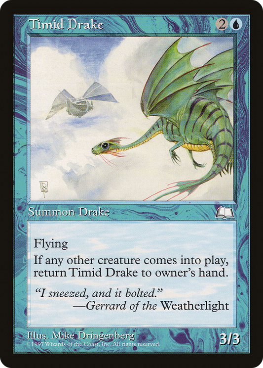 Timid Drake (WTH-054) - Weatherlight