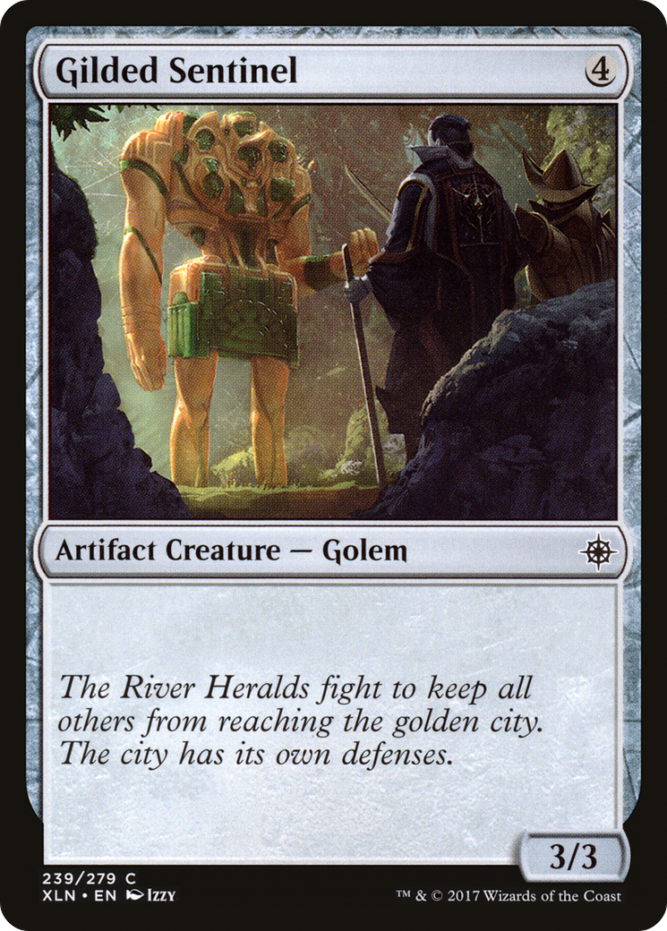 Gilded Sentinel (XLN-239) - Ixalan