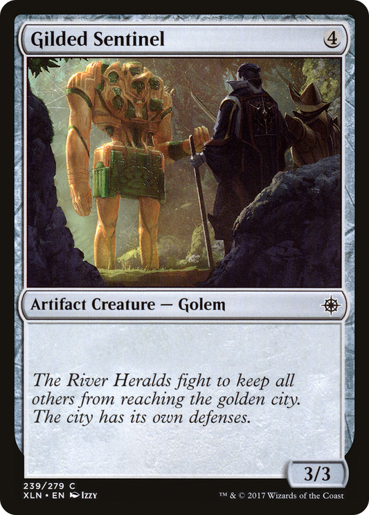 Gilded Sentinel (XLN-239) - Ixalan