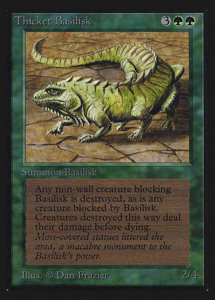 Thicket Basilisk (CED-219) - Collectors' Edition