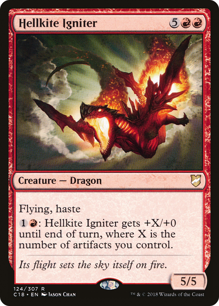 Hellkite Igniter (C18-124) - Commander 2018