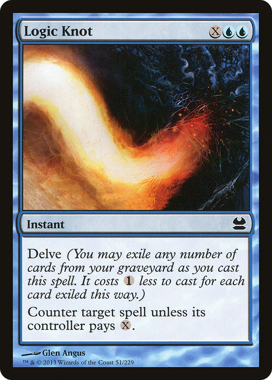 Logic Knot (MMA-051) - Modern Masters Foil