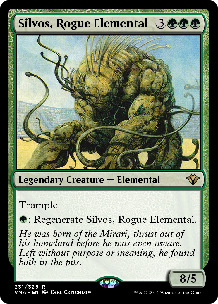 Silvos, Rogue Elemental (VMA-231) - Vintage Masters