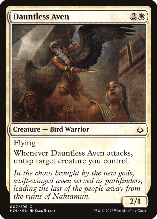 Dauntless Aven (HOU-007) - Hour of Devastation Foil