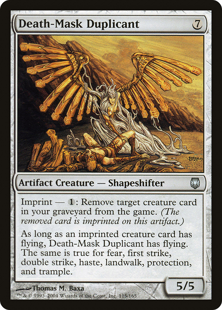 Death-Mask Duplicant (DST-115) - Darksteel Foil