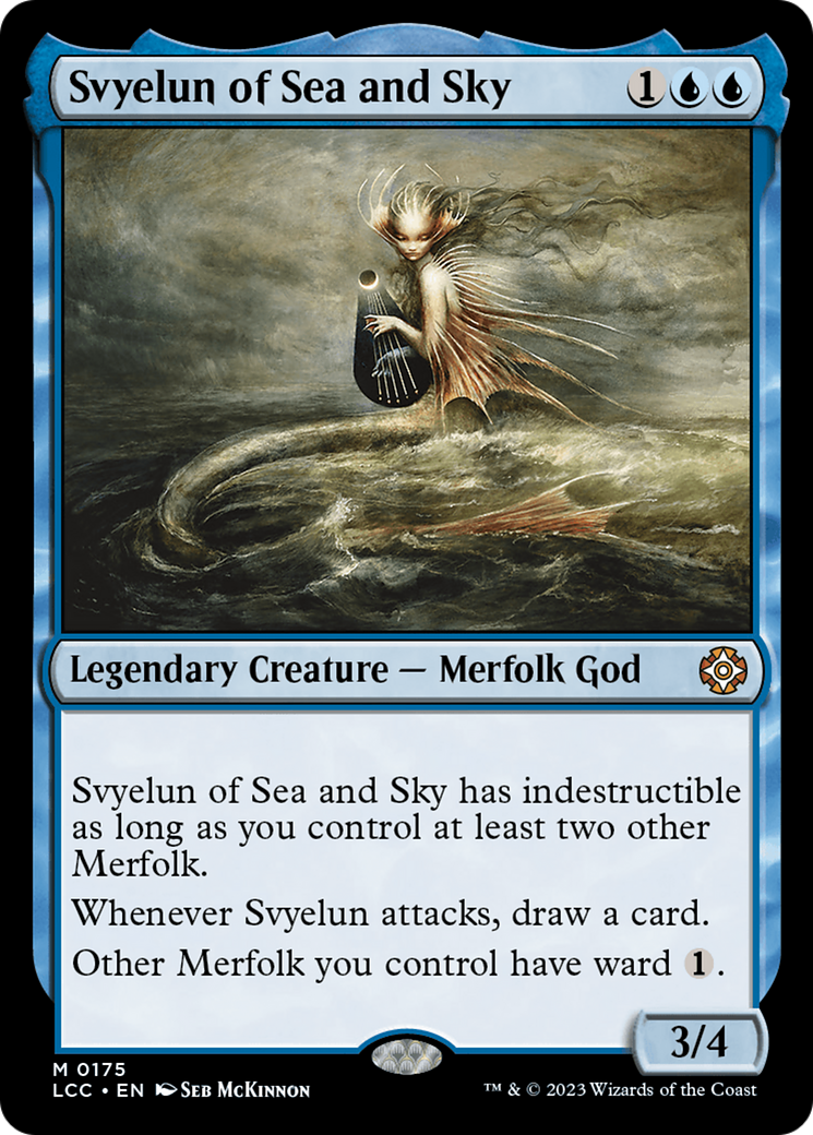 Svyelun of Sea and Sky (LCC-175) - The Lost Caverns of Ixalan Commander