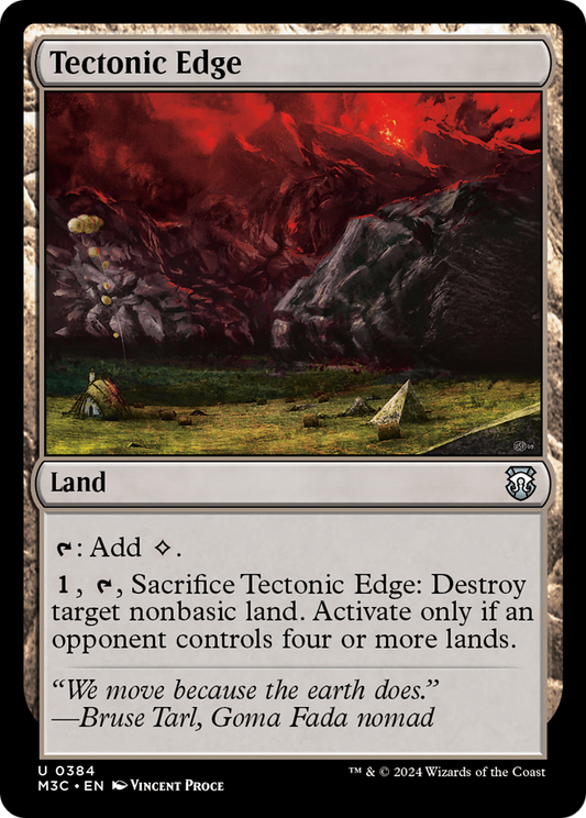 Tectonic Edge (M3C-384) - Modern Horizons 3 Commander