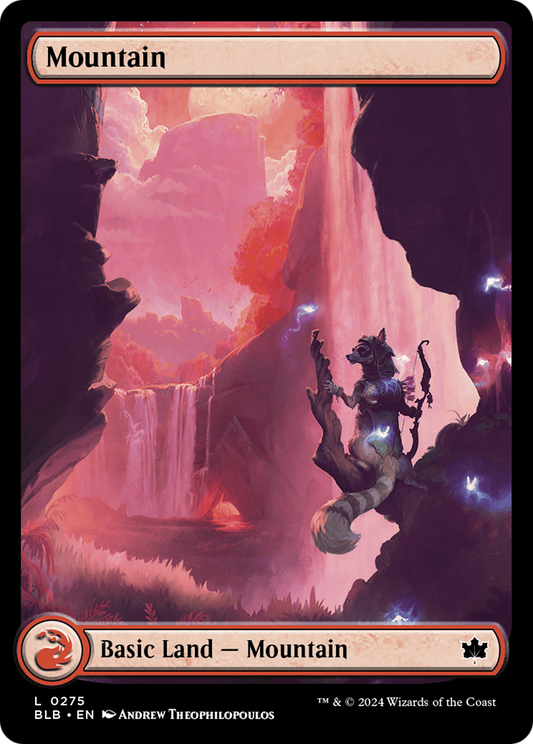 Mountain (BLB-275) - Bloomburrow Foil