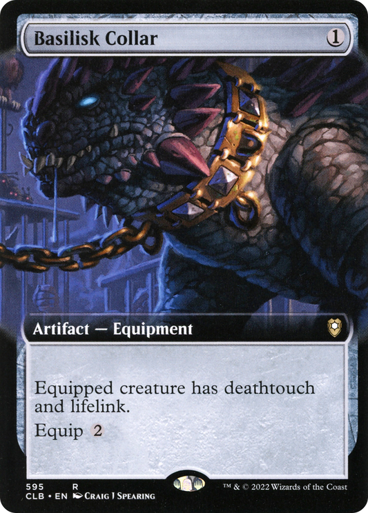 Basilisk Collar (CLB-595) - Commander Legends: Battle for Baldur's Gate: (Extended Art)