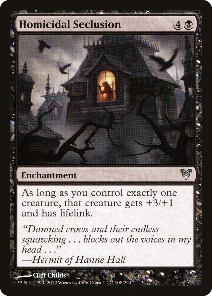 Homicidal Seclusion (AVR-108) - Avacyn Restored