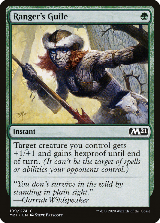 Ranger's Guile (M21-199) - Core Set 2021 Foil