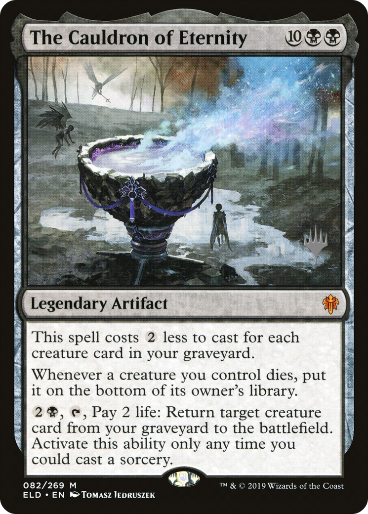The Cauldron of Eternity (PPELD-82P) - Throne of Eldraine Promos Foil (Promo Pack)