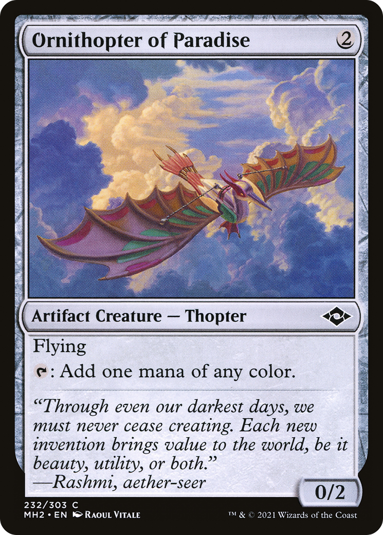 Ornithopter of Paradise (MH2-232) - Modern Horizons 2