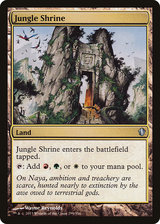 Jungle Shrine (C13-299) - Commander 2013