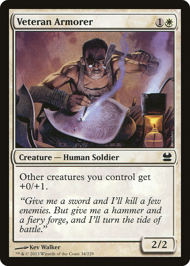 Veteran Armorer (MMA-034) - Modern Masters Foil