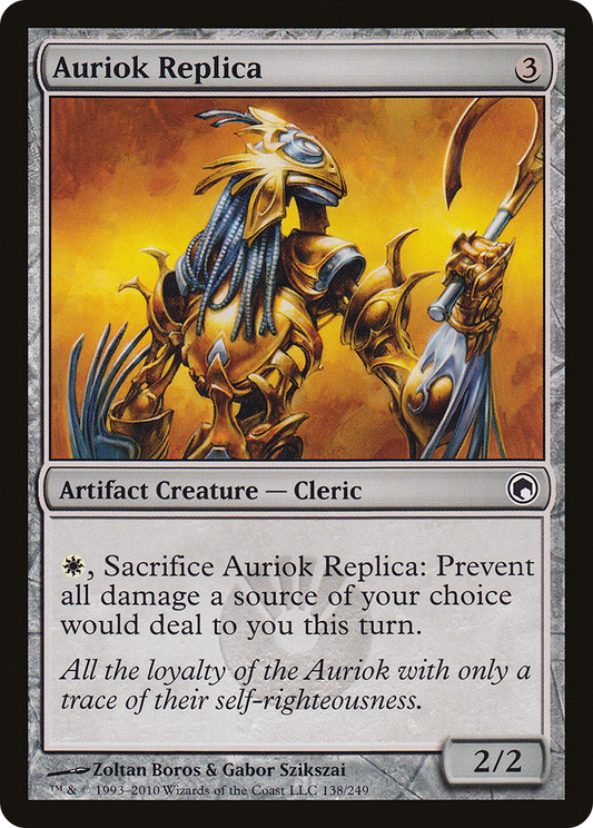 Auriok Replica (SOM-138) - Scars of Mirrodin